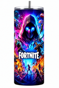 Neon Battle Royale Gamer 20oz Skinny Tumbler