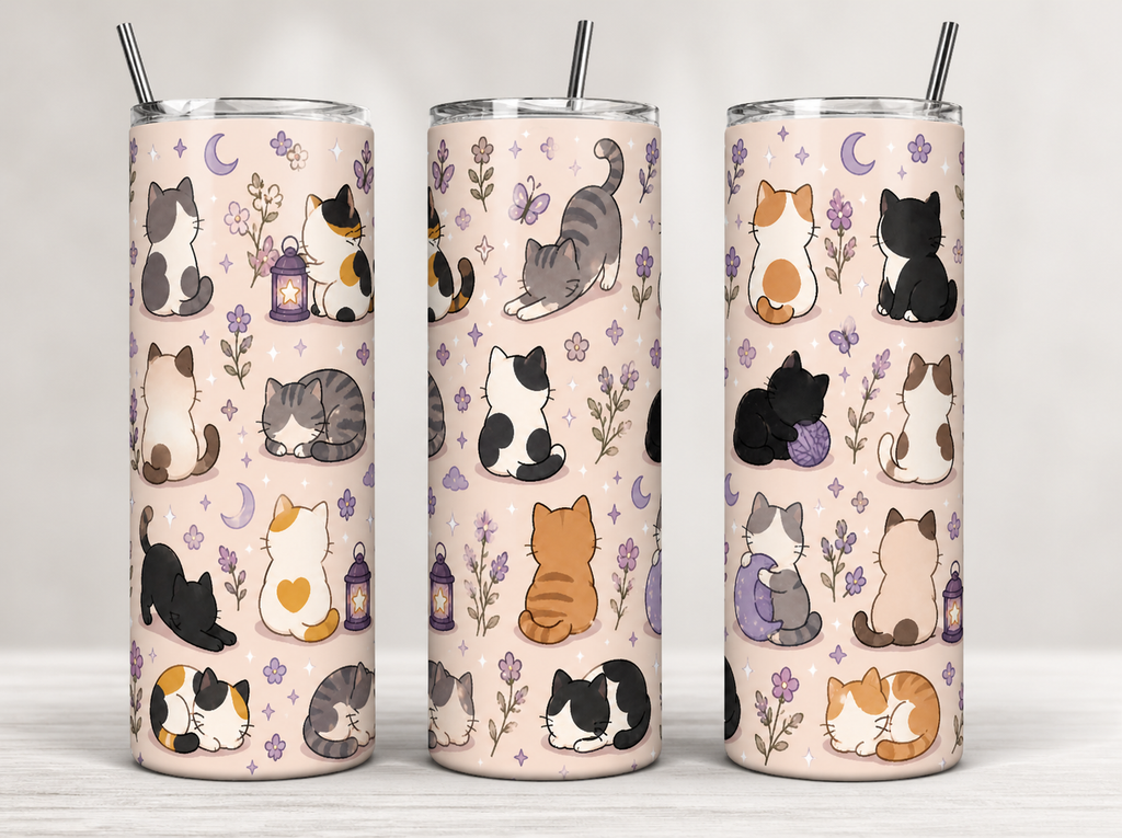 Cozy Kittens 20oz Tumbler