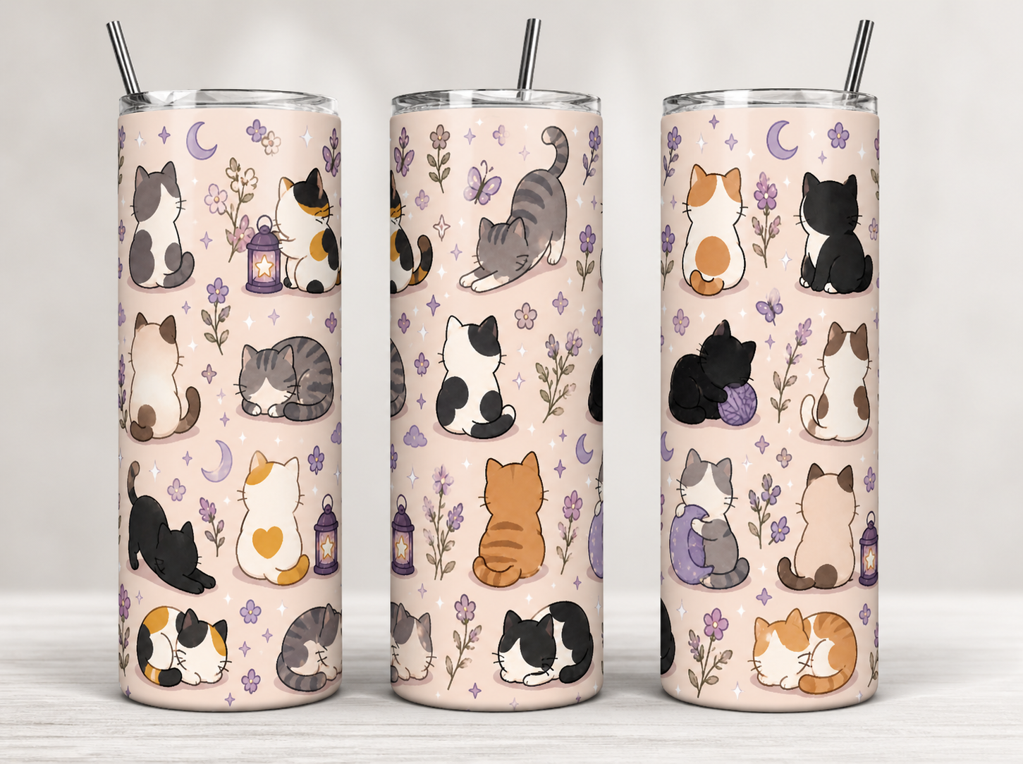 Cozy Kittens 20oz Tumbler