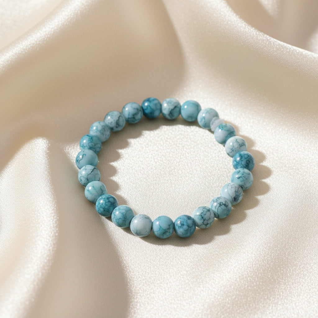 Glacier Drift Beaded Bracelet