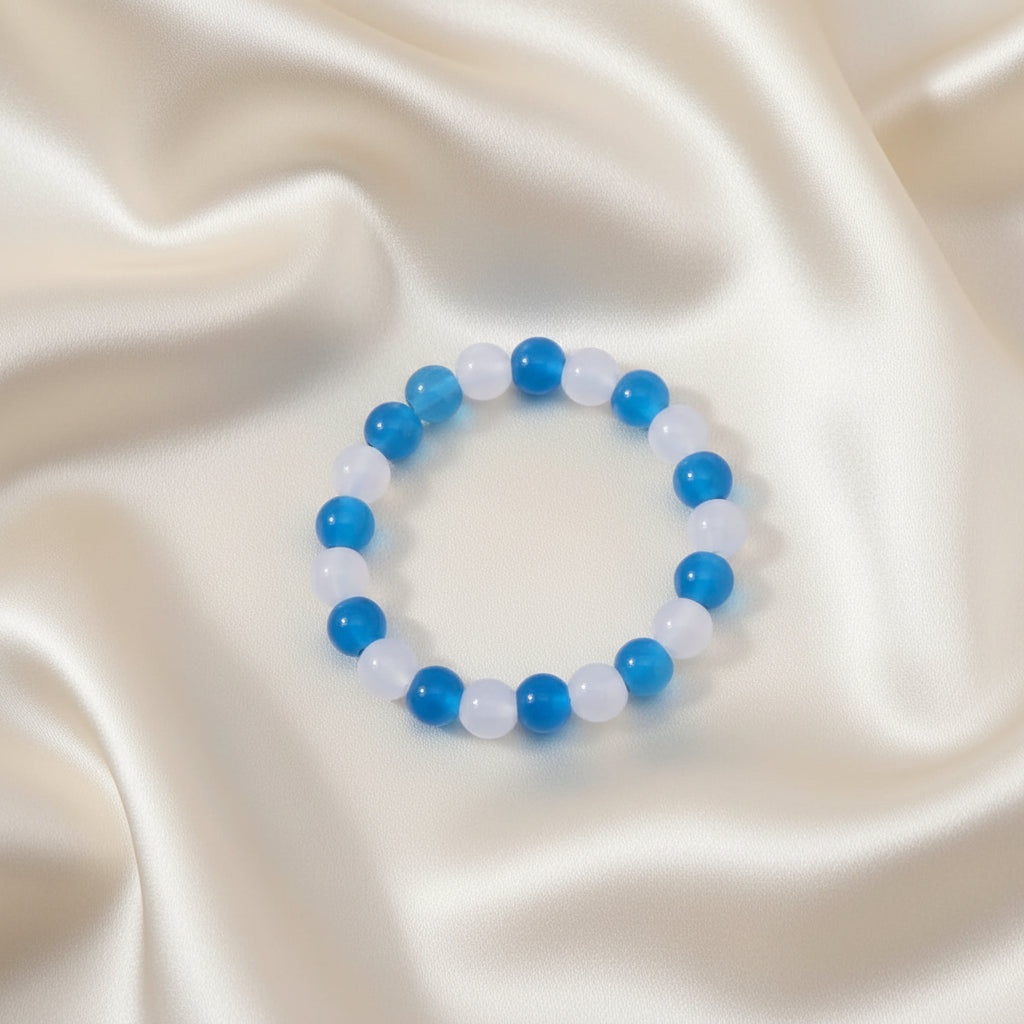 Coastal Mist Beaded Bracelet