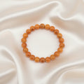 Amber Flame Beaded Bracelet