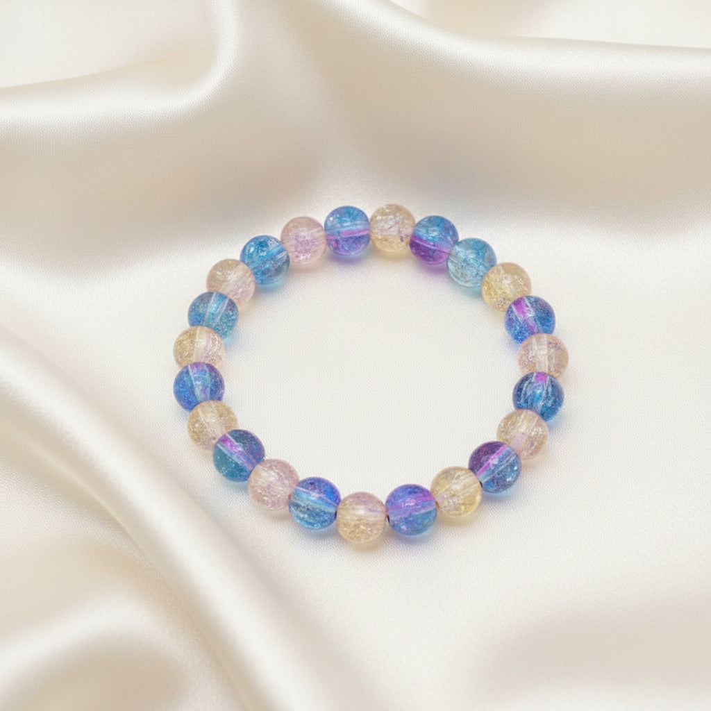 Aurora Glow Beaded Bracelet