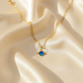 Saturn Glow Charm Necklace