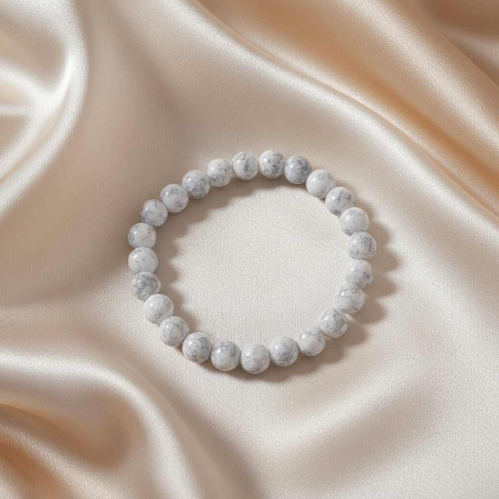 Frosted Pearl Beaded Bracelet