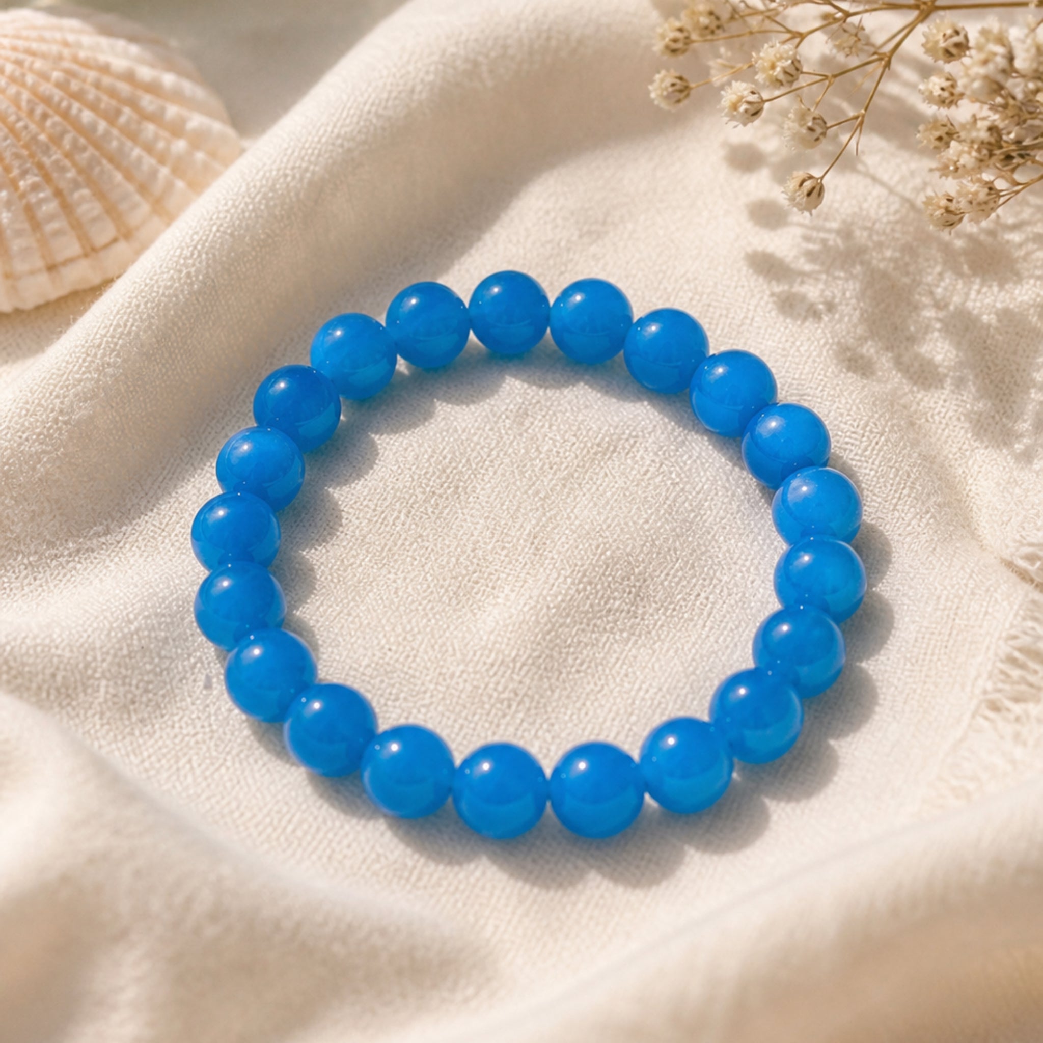 Electric Tide Beaded Bracelet