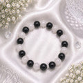 Midnight Frost Beaded Bracelet